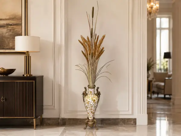 Yapay Sazlık Cattail Bitkisi 183 cm