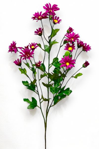 Yapay Çiçek Papatya Violet 57cm