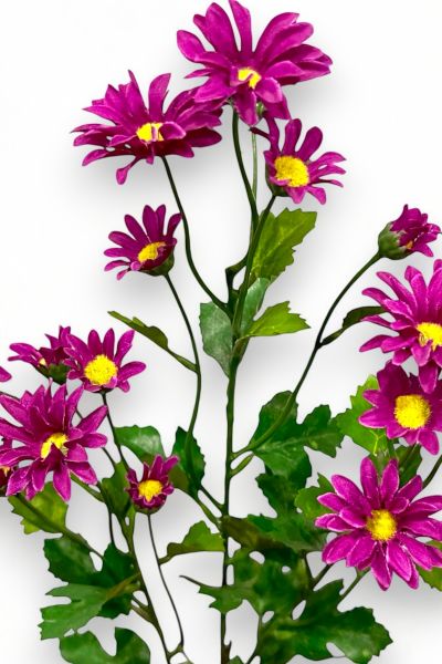 Yapay Çiçek Papatya Violet 57cm