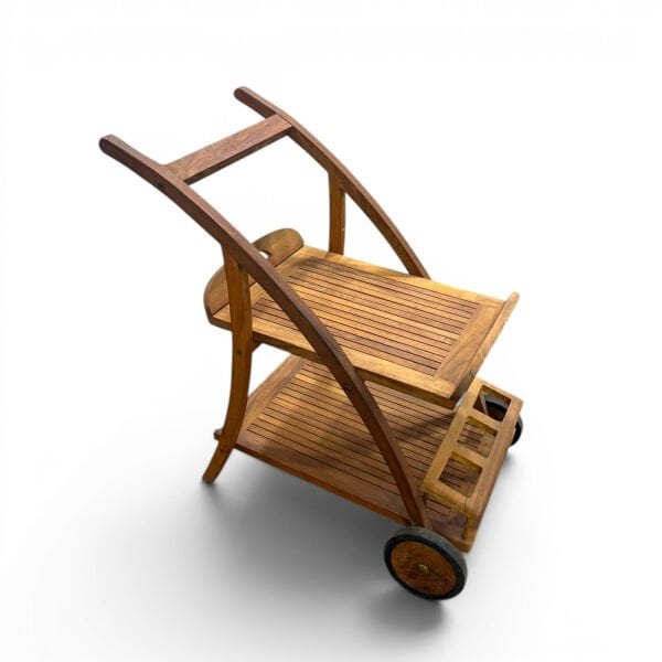 Annapark Teak Servis Arabası