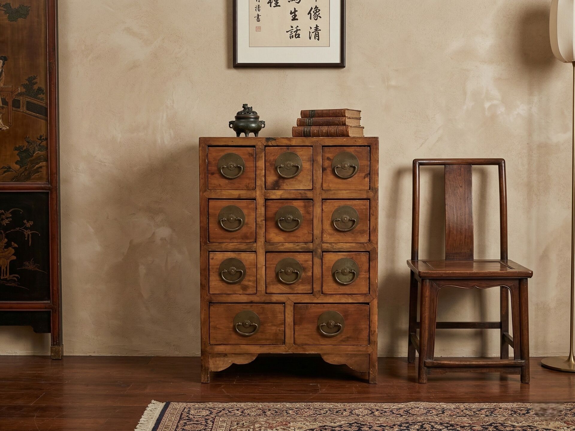 Masif Eskitme Dresuar | 59x29x74 cm