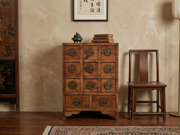 Masif Eskitme Dresuar | 59x29x74 cm