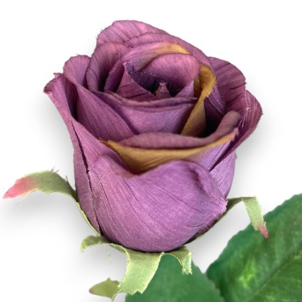 Mor Tek Dal Yapay Gül - 65 cm
