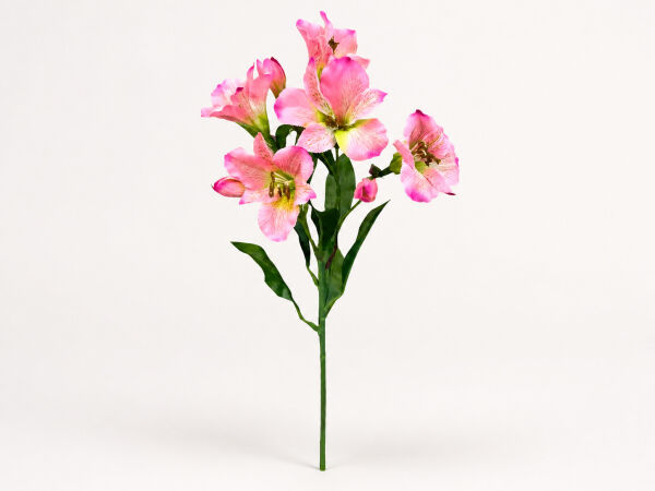 Yapay Peru Zambağı Pembe 65 cm