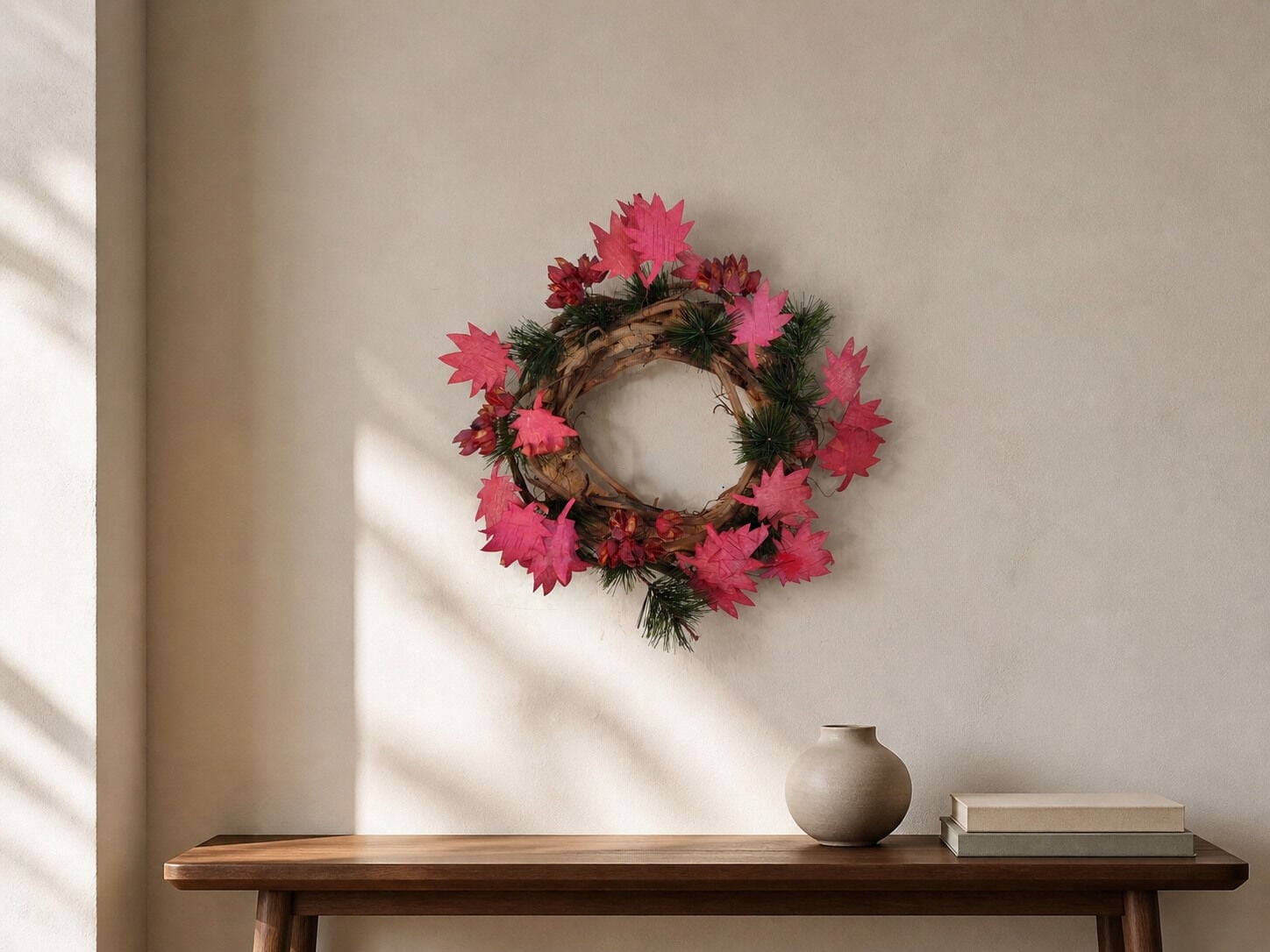 Kapı Süsü Dekoratif Çelenk Toscana 32 cm | Duvar Dekoru