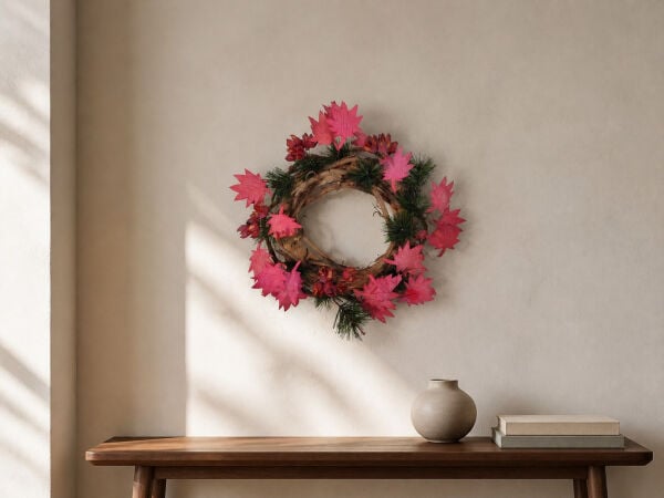 Kapı Süsü Dekoratif Çelenk Toscana 32 cm | Duvar Dekoru