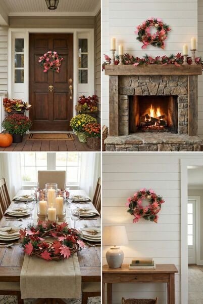 Pinkberry Dekoratif Kapı Süsü ve Duvar Çelengi