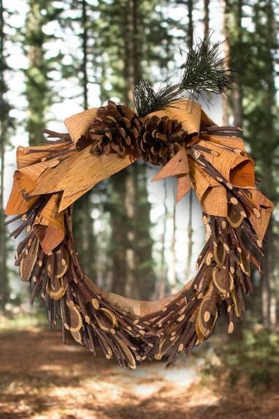 Kapı Süsü, Kapı Çelengi Dekorasyon Pinewood