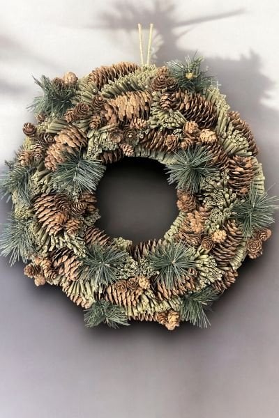 Kapı Süsü & Çelenk Pine Forest 37cm