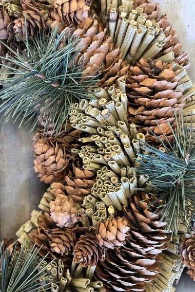 Kapı Süsü & Çelenk Pine Forest 37cm
