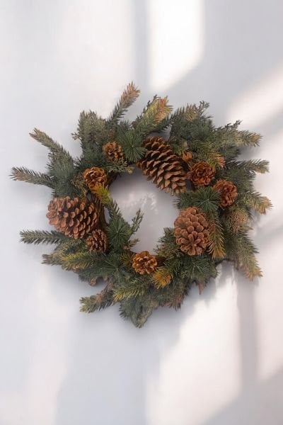 Kapı Süsü, Çelenk Deluxe Pine 50cm