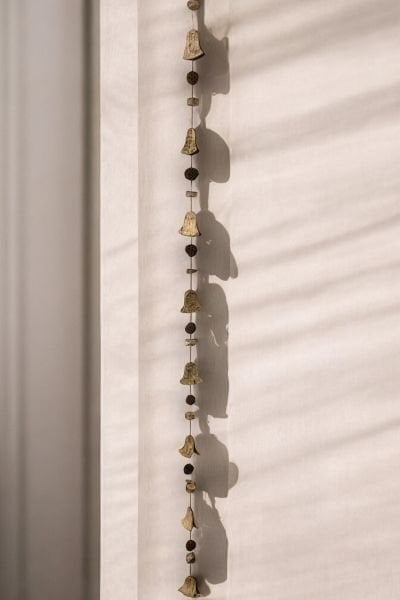 Duvar Dekoru Kapı Süsü Garland Handmade Natural 150cm Bali