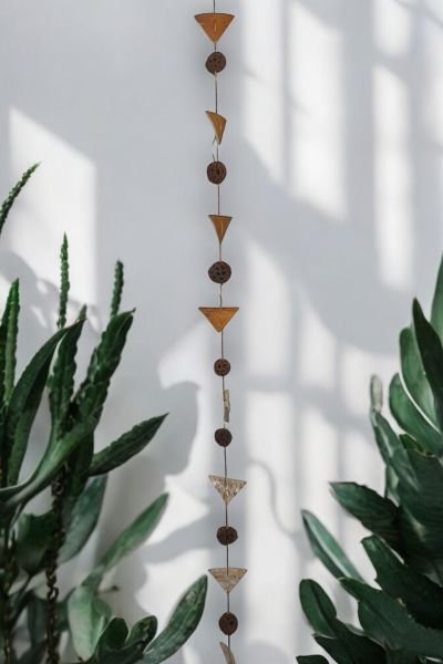 Duvar Dekoru Kapı Süsü Garland Handmade Natural 150cm Fiji
