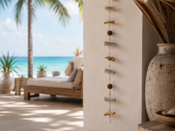 Duvar, Kapı ve Masa Süsü - Doğal Ahşap Dekor Bahama 150 cm