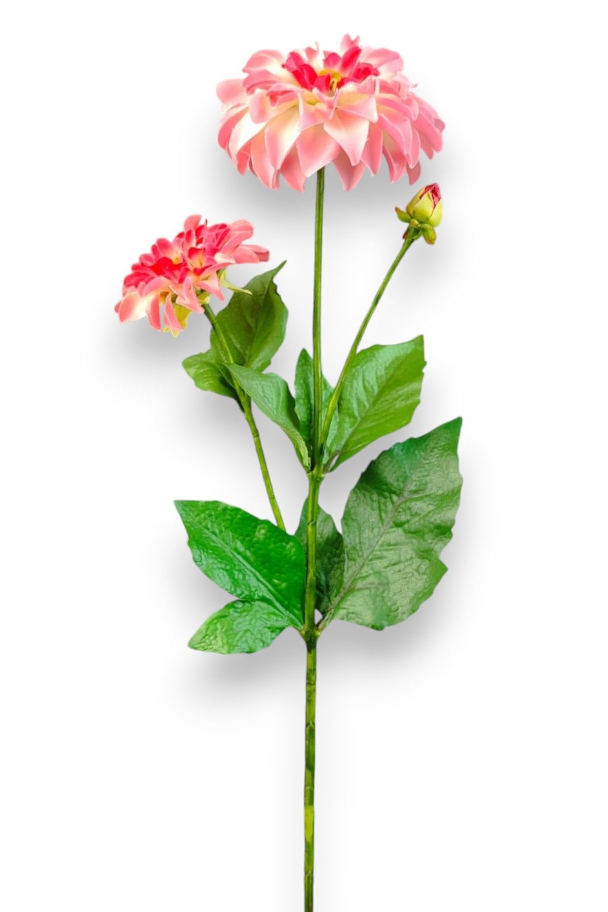 Pembe Yapay Yıldız Çiçeği Dalı 60 cm