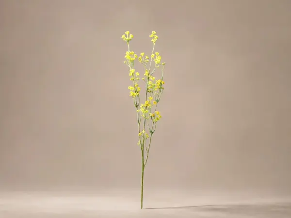 Yapay Cipso Dalı Sarı 72 cm | Dekoratif Vazo Çiçeği