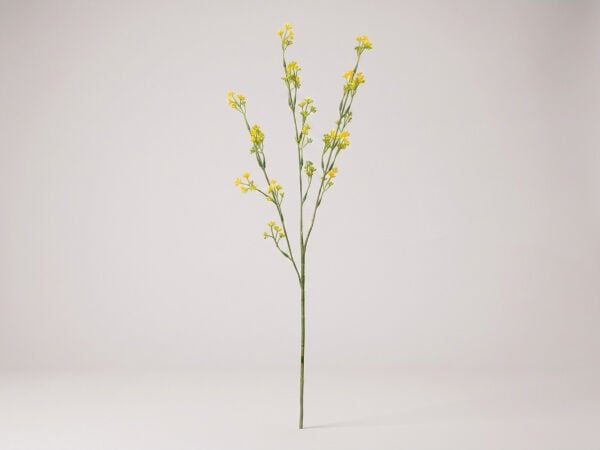 Yapay Çiçek Cipso 72 cm Sarı