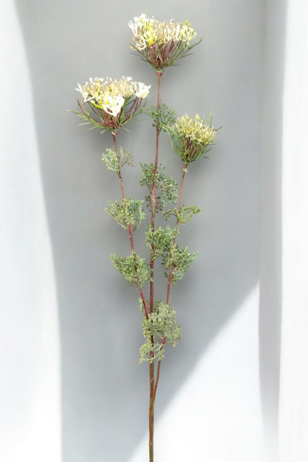 Yapay Çiçek Dekor Krem 70cm