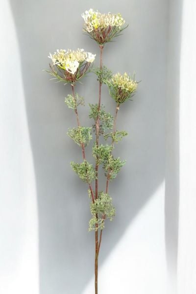 Yapay Çiçek Dekor Krem 70cm