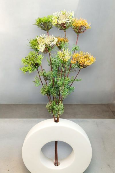 Yapay Çiçek Dekor Sarı 70cm