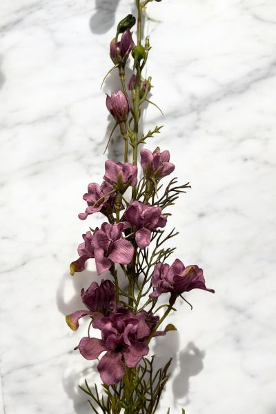 Yapay Çiçek Delfinyum Hezaren 72cm Mor