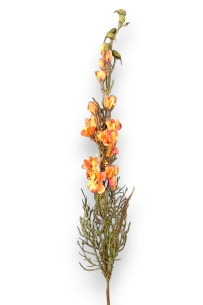 Yapay Delfinyum Dalı 72 cm Turuncu