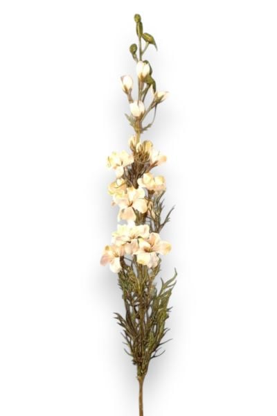 Yapay Çiçek Delfinyum Hezaren 72cm Krem
