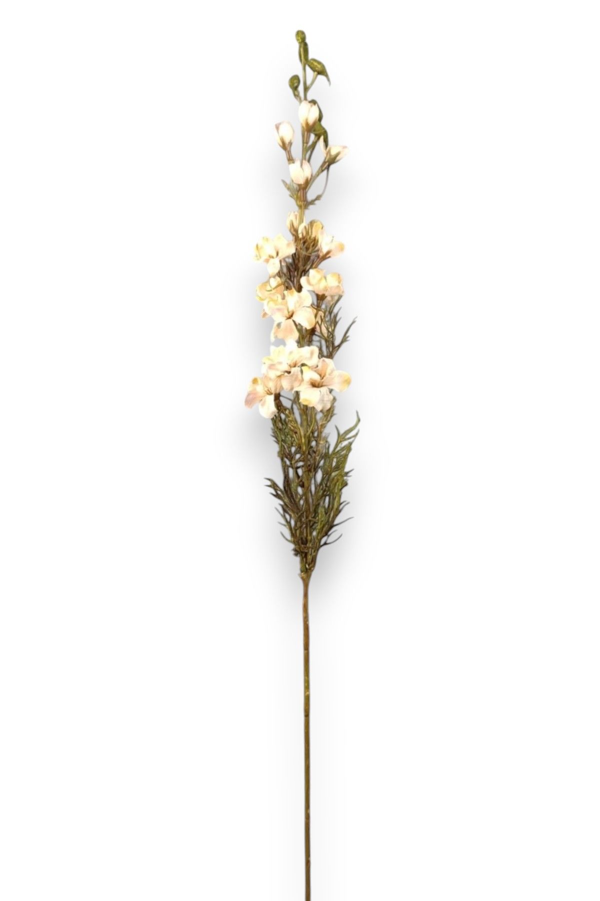 Yapay Çiçek Delfinyum Hezaren 72cm Krem