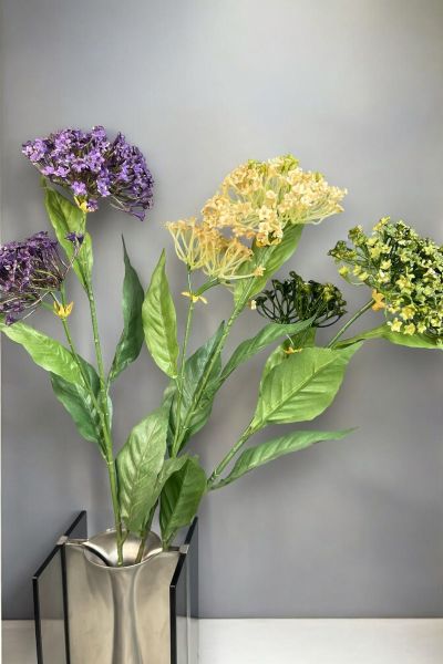 Yapay Çiçek Asclepias İpek Otu 62cm Yeşil