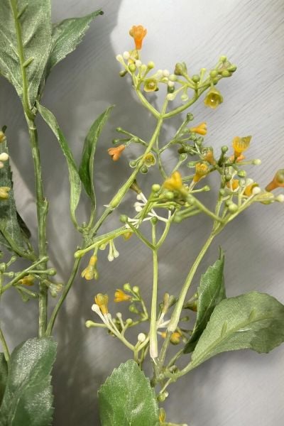 Yapay Patrinia Dalı 80 cm Krem