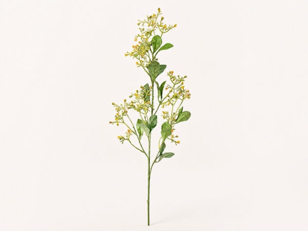 Yapay Patrinia Dalı 80 cm Krem