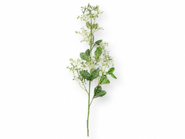 Yapay Patrinia Dalı 80 cm Mavi