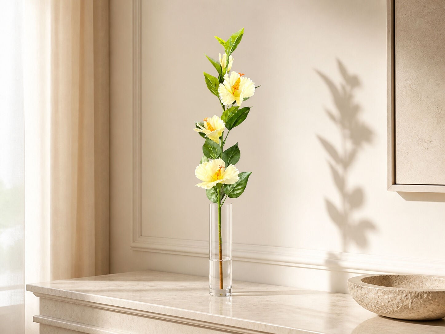 Yapay Lisyantus 60 cm Beyaz