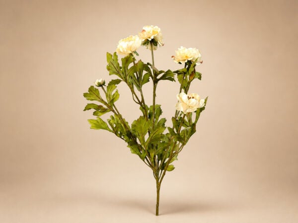 Yapay Şakayık Demeti 60 cm Krem