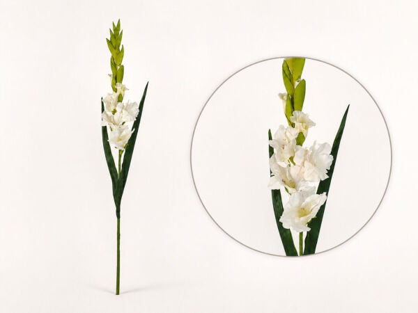 Yapay Glayöl Bahar Dalı 90 cm Beyaz