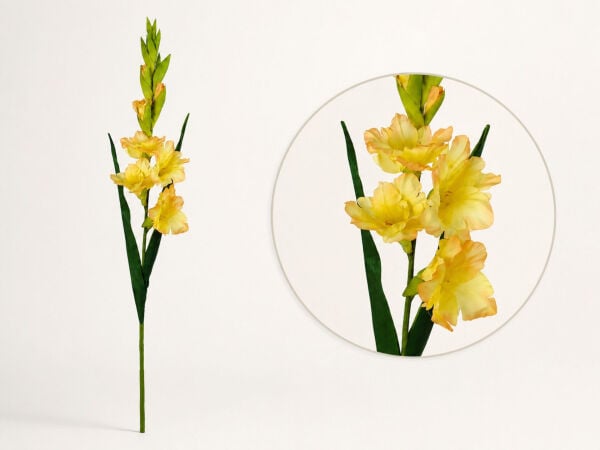 Yapay Glayöl Bahar Dalı 90 cm Sarı