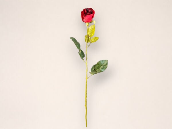 Kırmızı Yapay Gül 70 cm – Tomurcuklu
