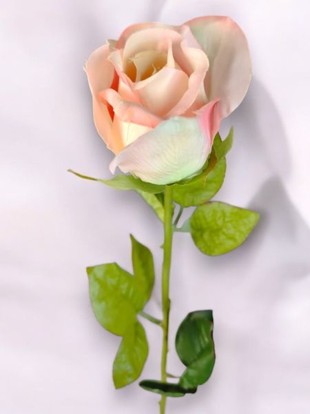Yapay Gül Tek Dal 60 cm Pembe