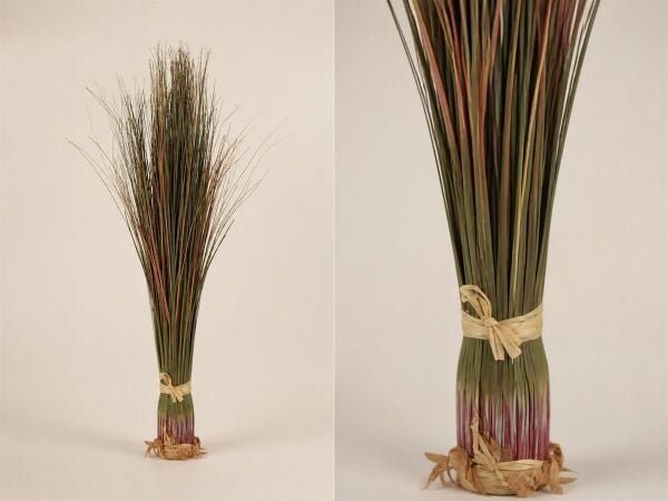 Dekoratif Yapay Bitki 60 cm - Saz Otu Demeti