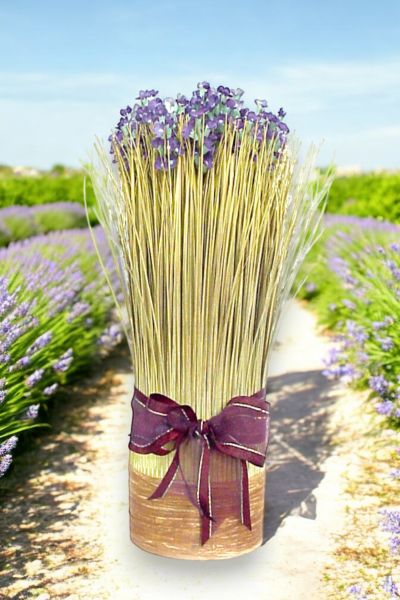 Lavanta Yapay Bitki Lavender Grass 30cm