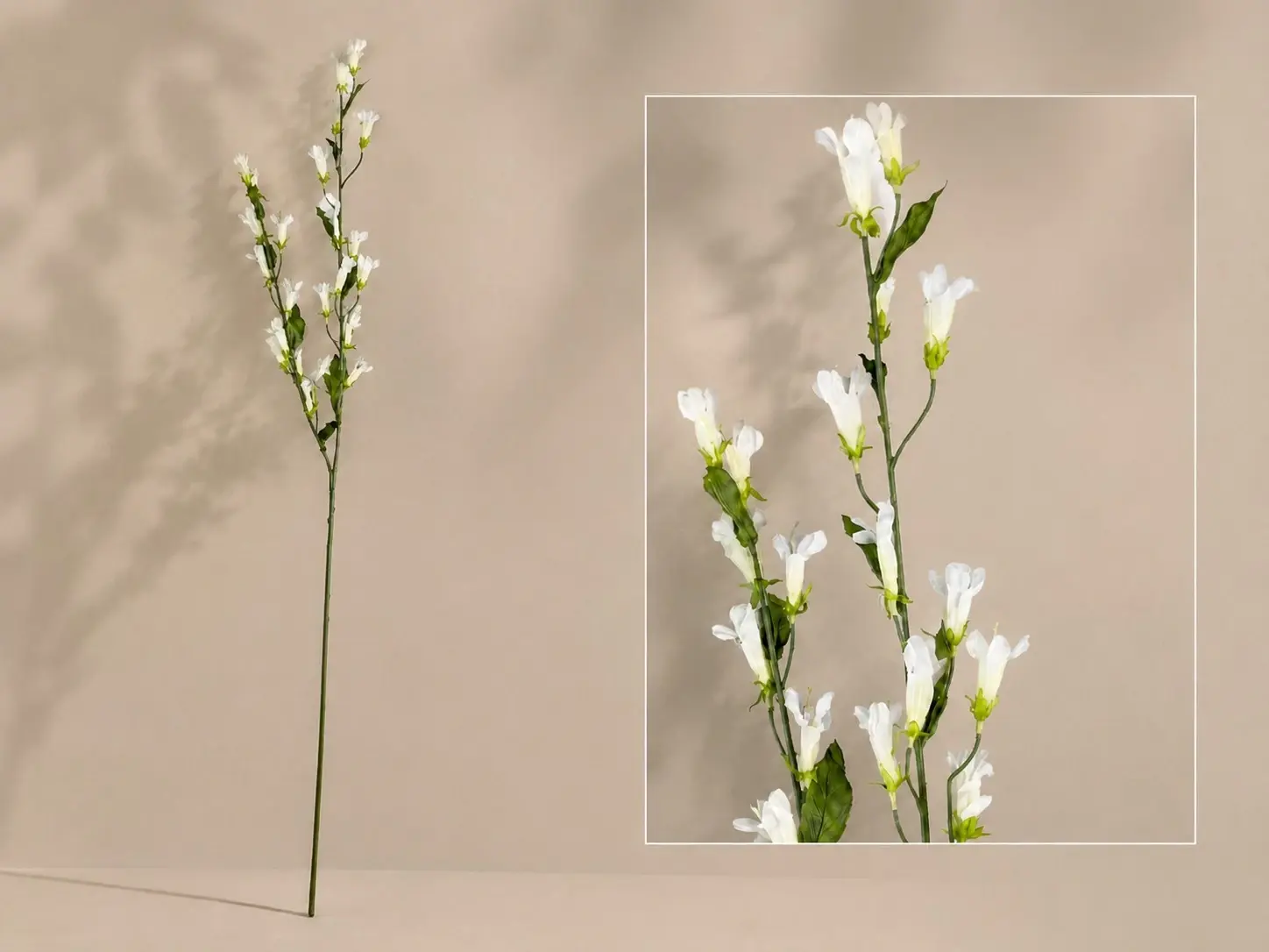 Yapay Bahar Dalı 120 cm Beyaz
