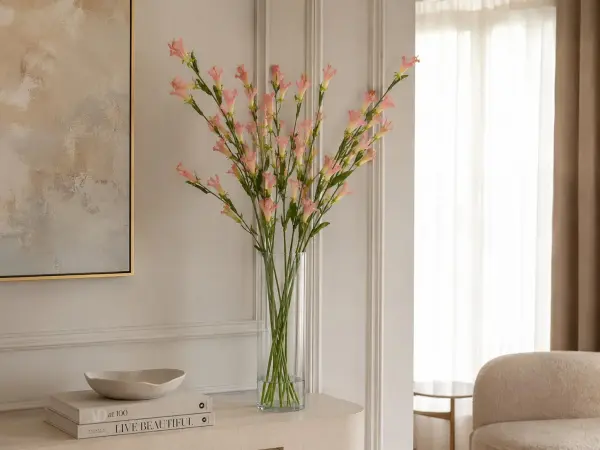 Yapay Bahar Dalı 120 cm Açık Pembe