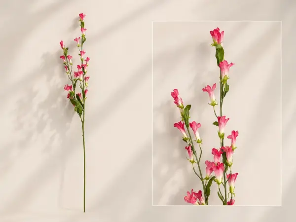 Yapay Bahar Dalı 120 cm Koyu Pembe