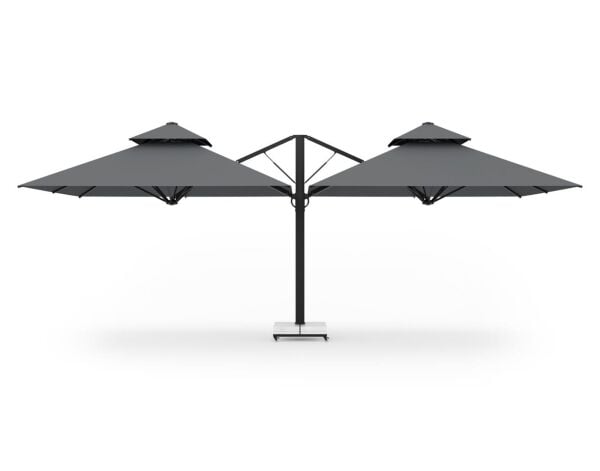Avento Duo 400 × 400 × 2 cm Çift Kanatlı Yandan Kollu Şemsiye