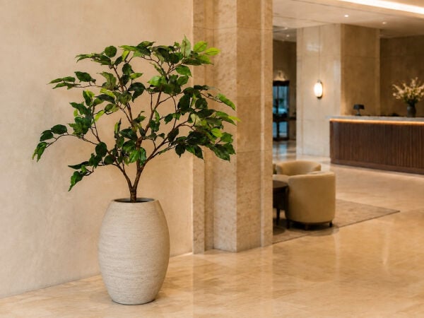 Yapay Ficus Ağacı / Bitkisi 90 cm Saksısız