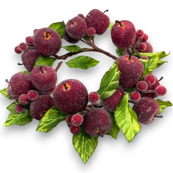 Mumluk Masa Süsü Dekor Deluxe Koyu Kırmızı