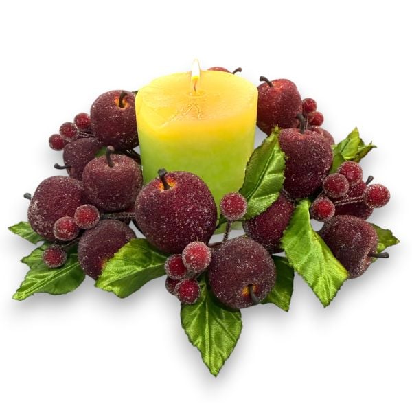 Mumluk Masa Süsü Dekor Deluxe Koyu Kırmızı