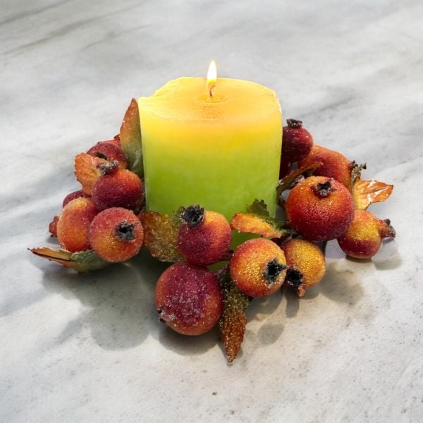 Mumluk Masa Süsü Dekor Deluxe Turuncu