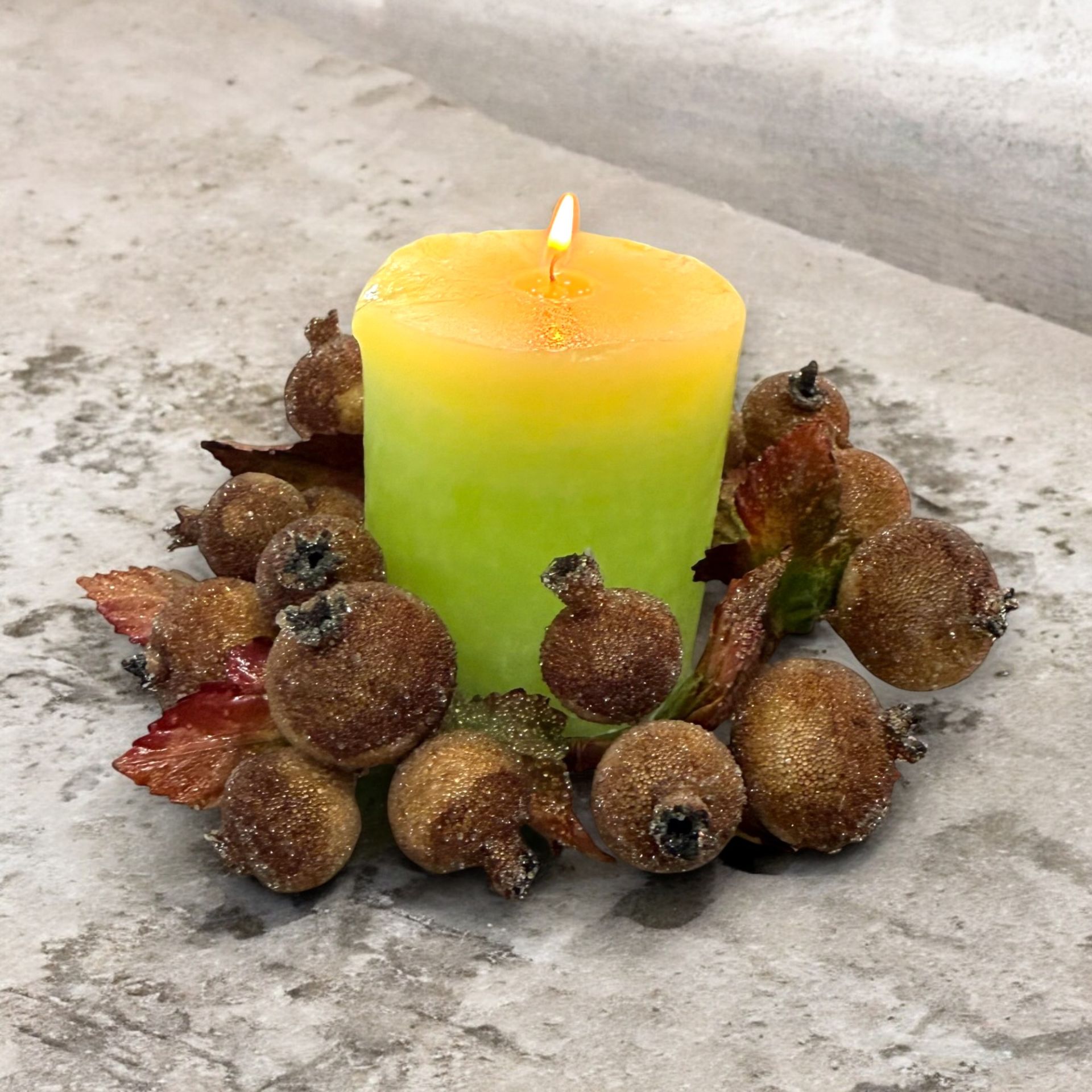 Mumluk Masa Süsü Dekor Deluxe Copper