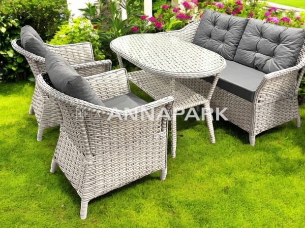 Annapark Moderna Balkon Bahçe Takımı